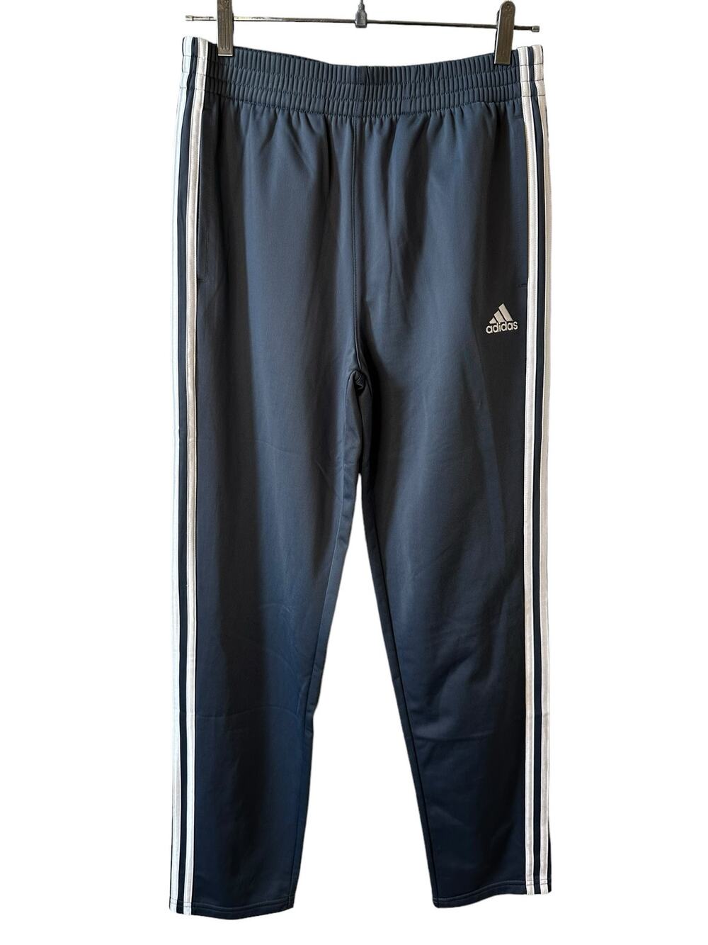 Adidas New Boys Track Pants Regular Fit Navy Blue XL 18/20 Activewear Casual